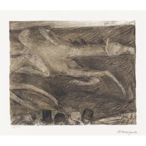 René Auberjonois — Pferderennen.