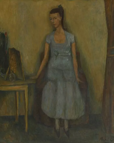 Femme devant le miroir