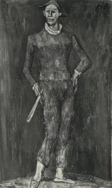 René Auberjonois — René Auberjonois (1872-1957), "Arlequin".