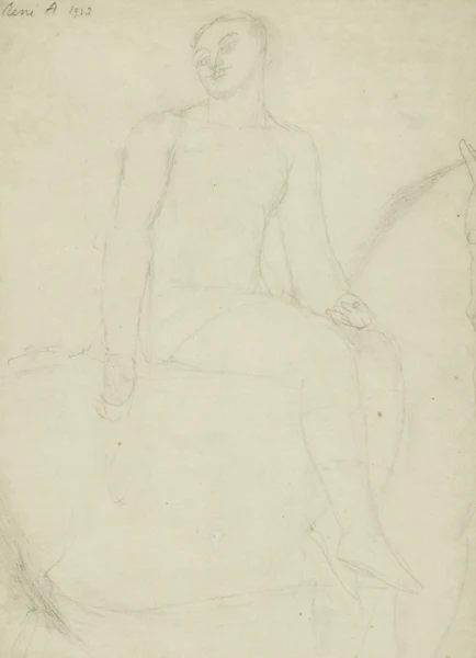 René Auberjonois — Cavalier, 1923