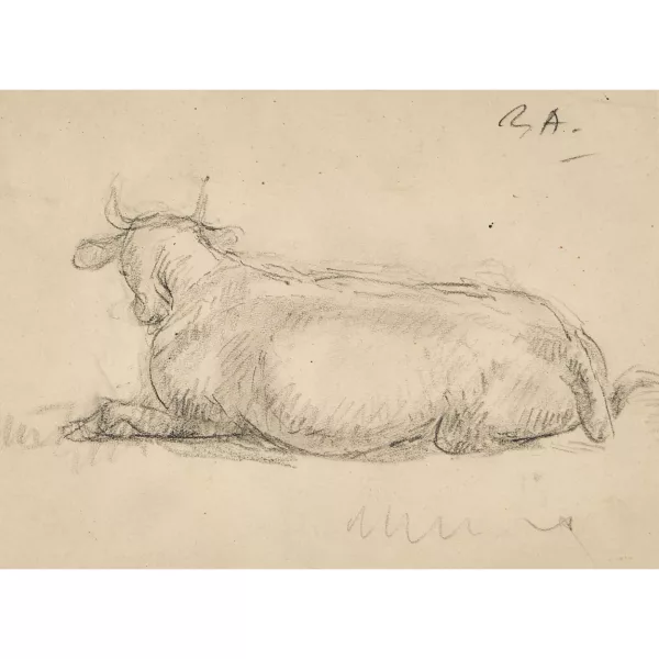 René Auberjonois — La vache.