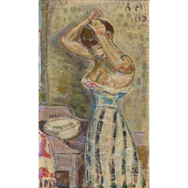 René Auberjonois — "La toilette".