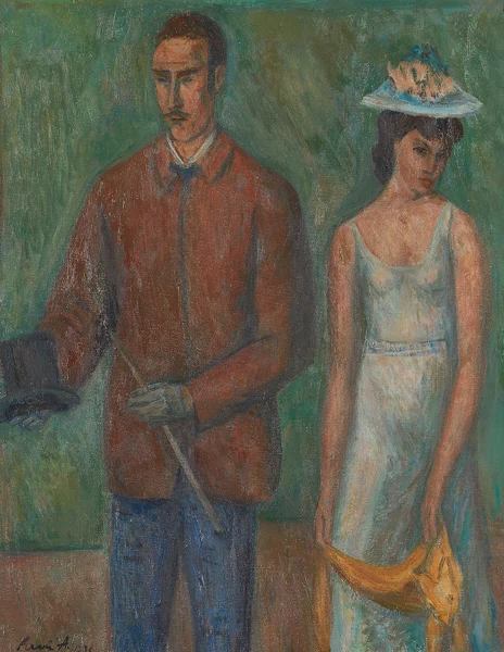 René Auberjonois — La promenade, 1936
