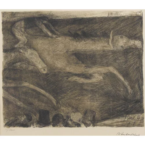 René Auberjonois — Pferderennen.