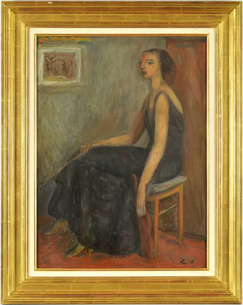 Portrait d'une violoniste
