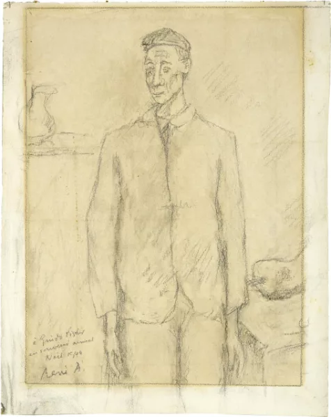 René Auberjonois — Autoportrait