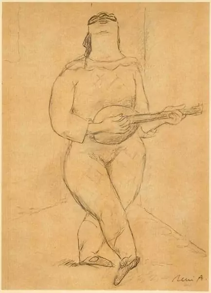 RENÉ AUBERJONOIS — Arlequin. 1952. — Koller Auktionen