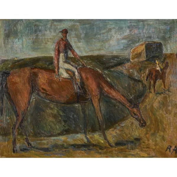 René Auberjonois — Les deux cavaliers.