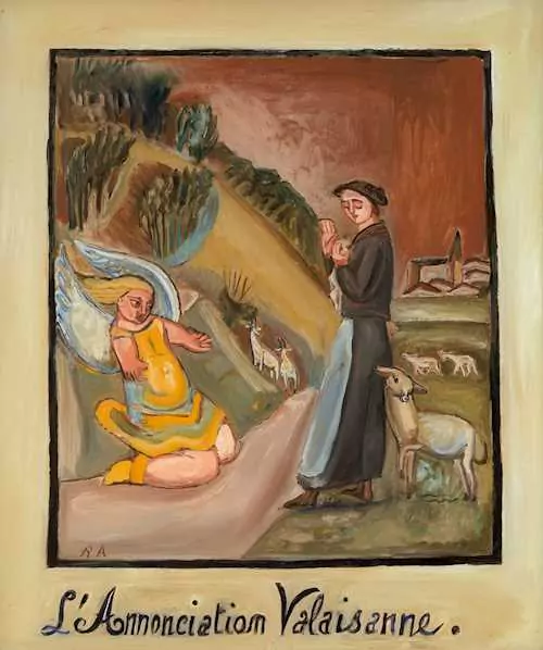 RENÉ AUBERJONOIS — L'Annonciation valaisanne. 1928. — Koller Auktionen