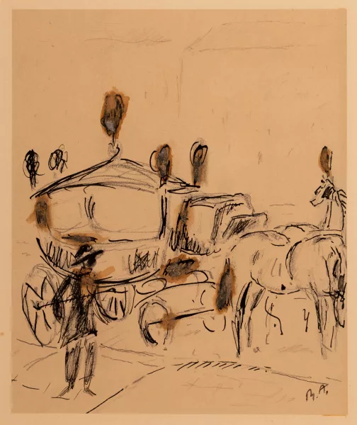 René Auberjonois — Cortège funèbres à Vaugirard