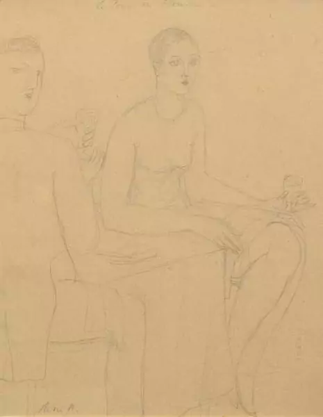 RENÉ AUBERJONOIS — "La Tour du Monde“. Circa 1920 — Koller Auktionen