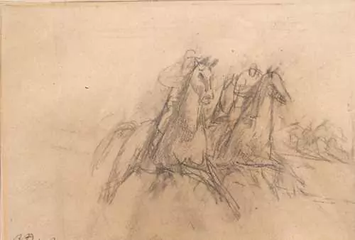 RENÉ AUBERJONOIS — Jockeys. 1900. — Koller Auktionen