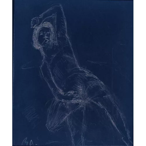 René Auberjonois — Liegende.
