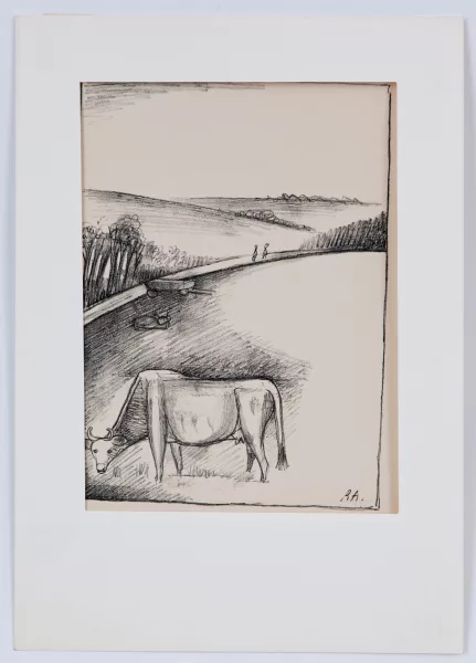 René Auberjonois — Lot composé de 11 lithographies