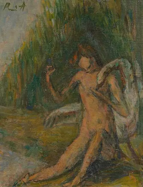RENÉ AUBERJONOIS — Léda. 1944. — Koller Auktionen