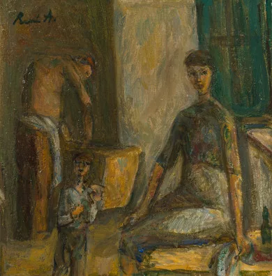 René Auberjonois — La famille du boulanger, 1945