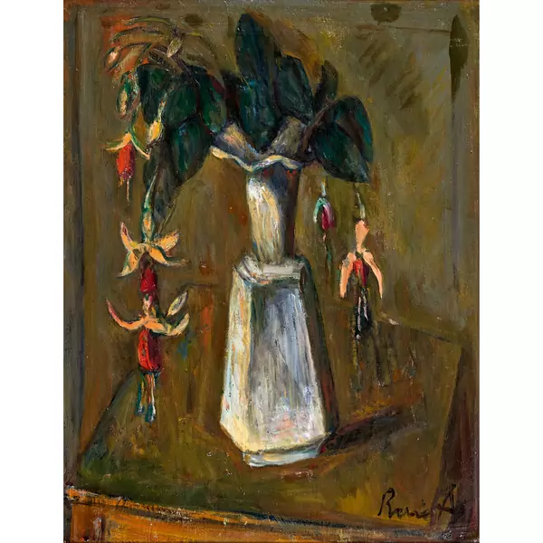 "Nature morte (fuchsias)"