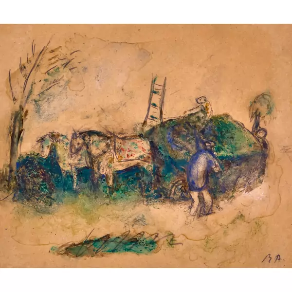 "Le char d'herbes"