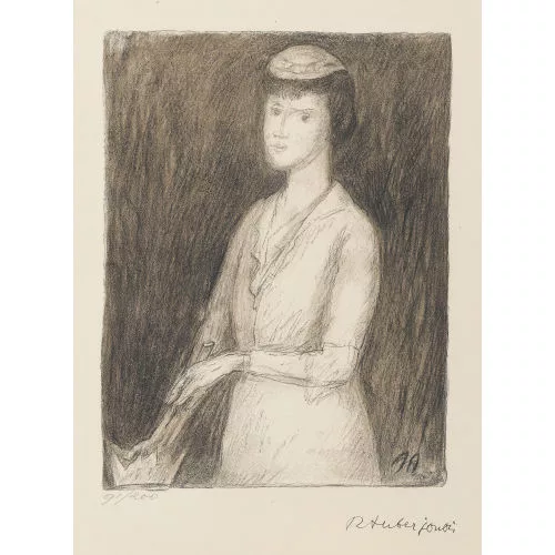 René Auberjonois — Frau mit Hut.