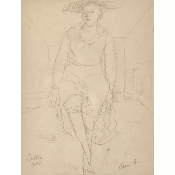 René Auberjonois — "Le Cancan Bullier".