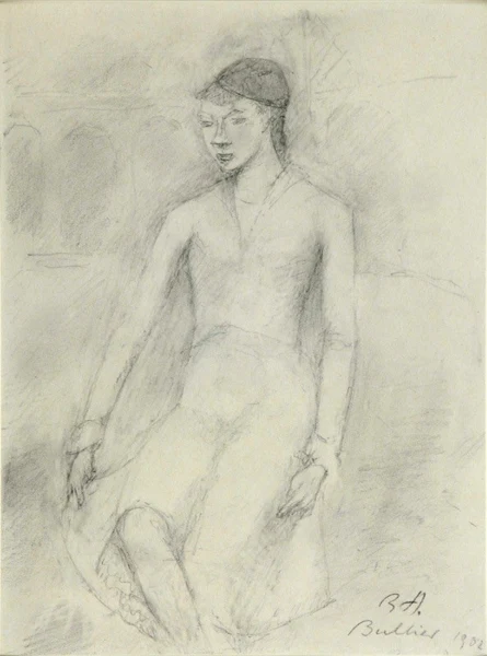 René Auberjonois — Femme assise, 1902
