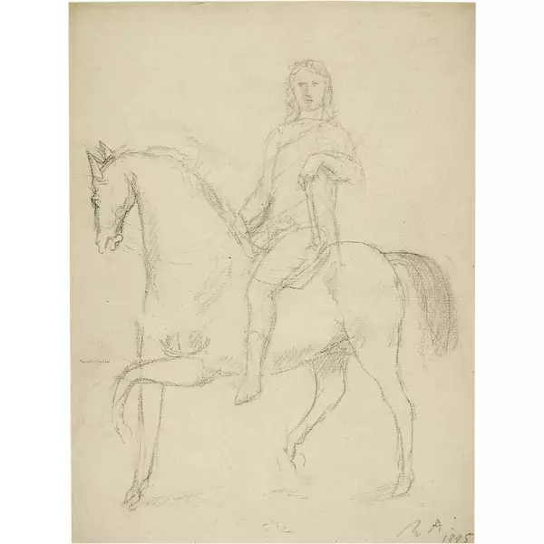 René Auberjonois — Amazone - Cavalière — Galerie Kornfeld