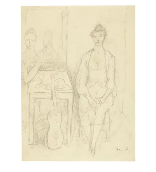 René Auberjonois — Le Cabaret — Galerie Kornfeld