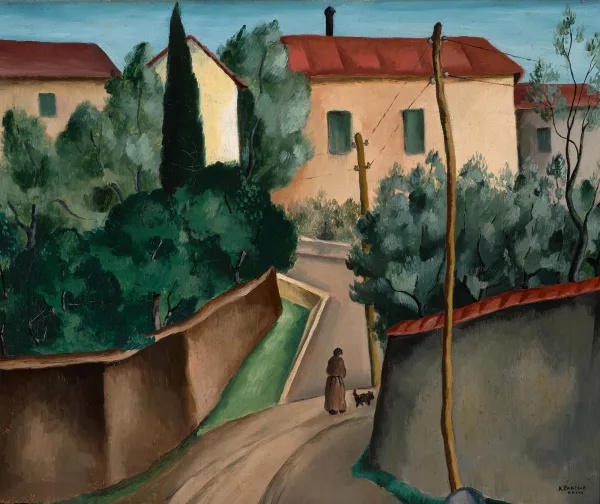 RENÉ HERBERT PARESCE — Paesaggio di Toscana