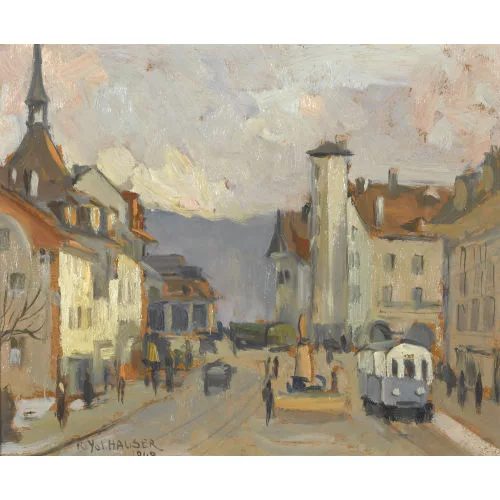Renée Yolanda Hauser — Kornhausplatz in Bern.