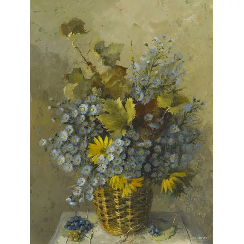 Renée Yolanda Hauser — "Fleurs d′Automne".