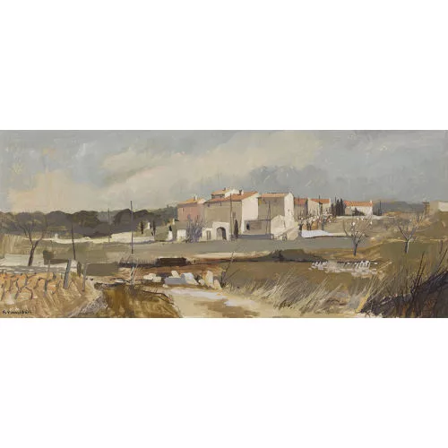 Renée Yolanda Hauser — "Hameau Provençal (St-Pantaléon)".
