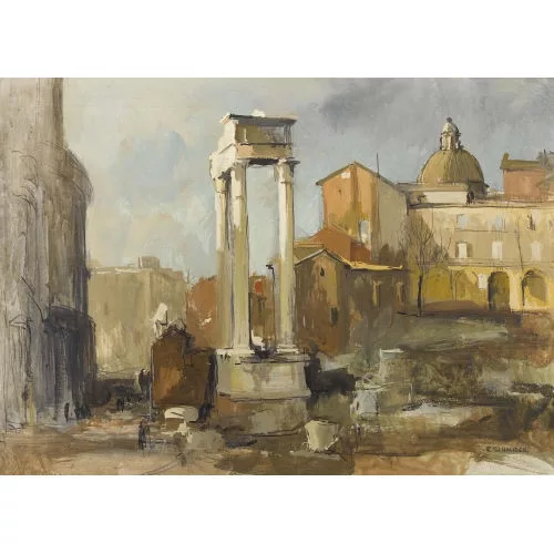 Renée Yolanda Hauser — "Roma - Teatro di Marcello".