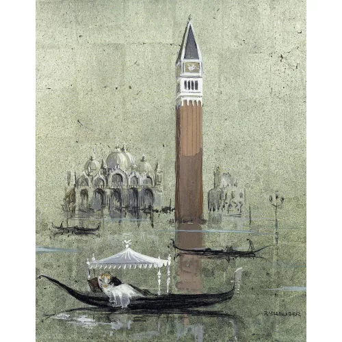 Renée Yolanda Hauser — "Venise, le Carnaval inondé".