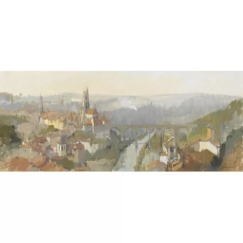 Renée Yolanda Hauser — Ansicht von Fribourg.