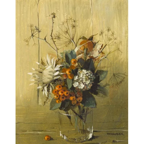 Renée Yolanda Hauser — "Bouquet d′hiver".