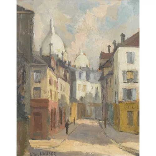 Renée Yolanda Hauser — "Montmartre".