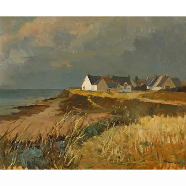 "Hameau de Port-Au-Loup (Bretagne)"