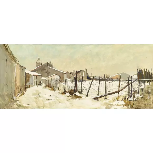 "Maussane. Le pré de Barion"