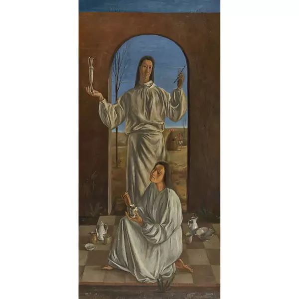 Allegorie der Keramikmalerei