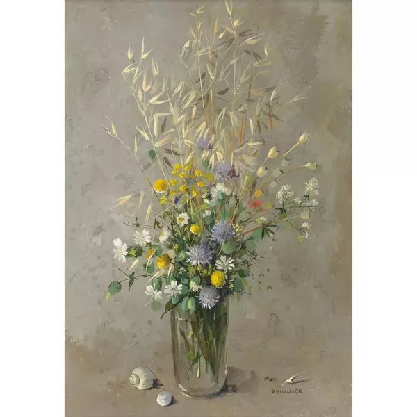 Sommerlicher Wiesenblumenstrauss