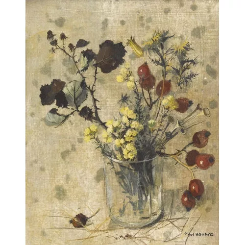 Renée Yolanda Hauser — "Bouquet d′hiver".