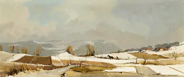 Winter am Längenberg