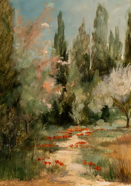 Mon jardin au printemps (Maussané)