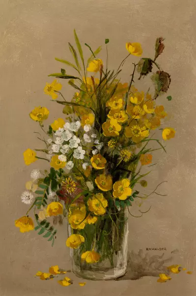 Bouquet jaune, 1976