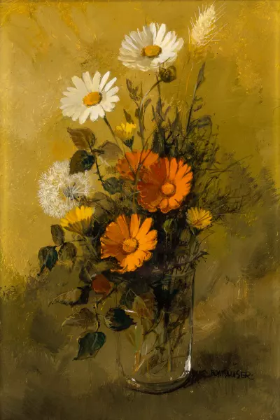 Bouquet aux soucis
