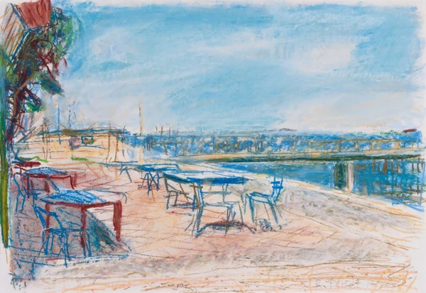 René Fendt — Bassin d'Arcachon, 1948