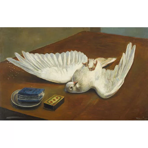 Ricco Wassmer — Stillleben mit Taube.