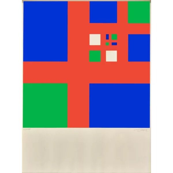 Richard Paul Lohse — "Vier Kreuzgruppen verbunden 1966".