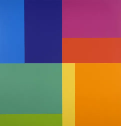 Richard Paul Lohse — Bewegung von acht Farben um eine Achse