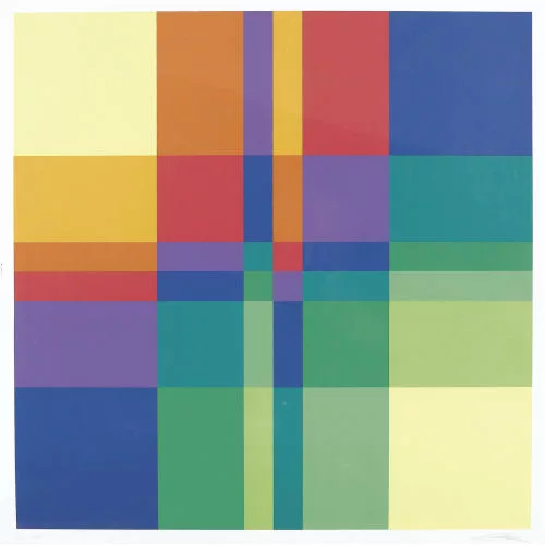 Richard Paul Lohse — Geometrische Komposition.